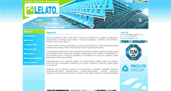 Desktop Screenshot of lelato.hu
