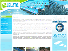 Tablet Screenshot of lelato.hu